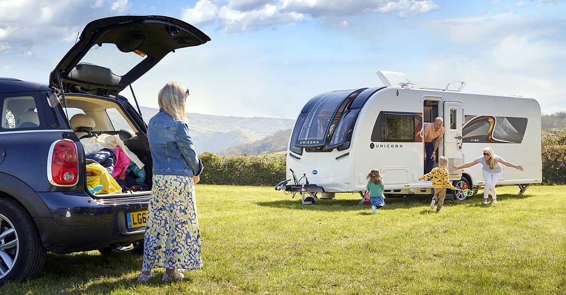 Bailey Unicorn Caravan Range